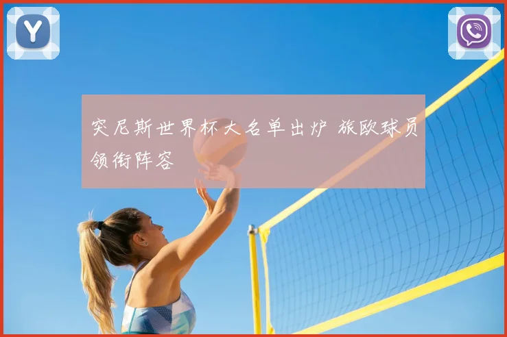 突尼斯世界杯大名单出炉 旅欧球员领衔阵容
